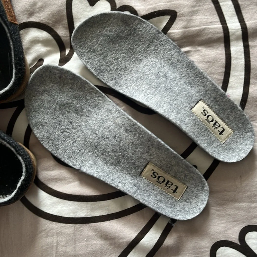 Taos Woolness wool clogs slides size EU 37 US 6-6.5 - Picture 5 of 11